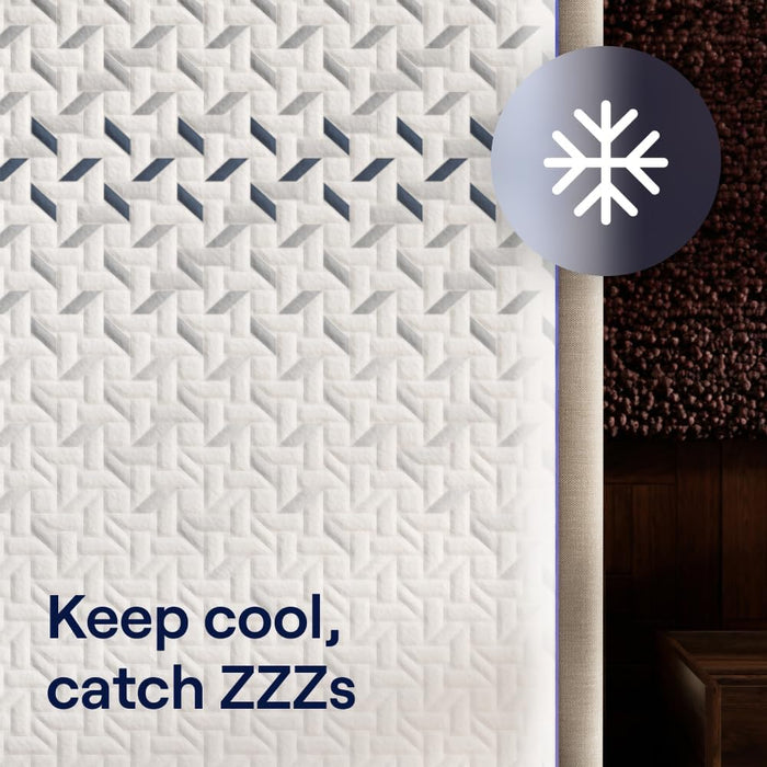 Luxe 14” King Mattress - Medium Firm - Contouring Memory Foam - Cooling Upgrade - 3” Pressure Relief Layer - Responsive Support - Mattress in a Box - 365-Night Trial & Forever Warranty