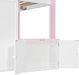 Luxurious White Fullsize Alderwood Loft Bed Playhouse