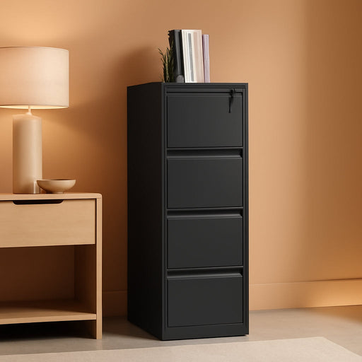 4 Drawer File Cabinet with Lock,Vertical Filing Storage Cabinet