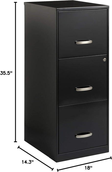 SOHO 18" 3-Drawer Vertical File