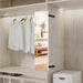 15.75”X51” Sliding Closet Mirror,Glassless Hideaway,No Drill Wall Mount