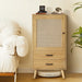 Rattan 1-Door Cabinet