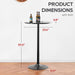 40 Inch Round Bistro Pub Table IndustrialGradeMDFTop