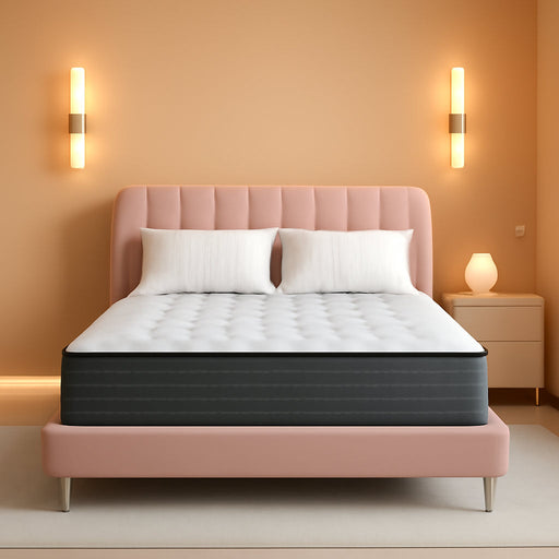 12 Inch Full Size Hybrid Mattress, Medium Firm, Motion Isolation