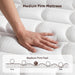 King Size Mattress, 12 Inch Hybrid Mattress King Size in a Box, Medium Firm