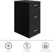 Locking 3-Drawer Steel File Cabinet