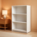Wright 3-Shelf Bookcase, Soft White