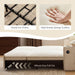 King Size Beige UltraLuxurious Sleeper Sofa USBPortsPro
