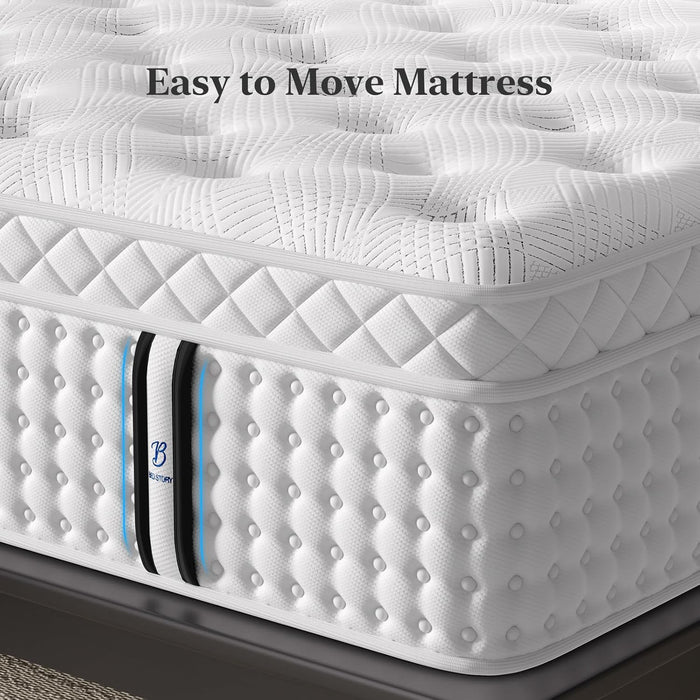 Queen Size Luxury Hybrid Mattress With ZonedSupport