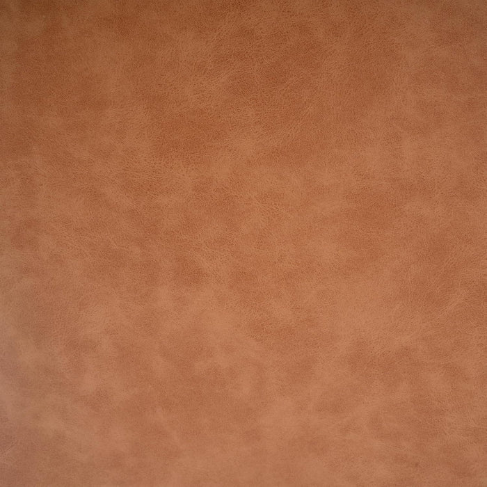 Ellis Faux Leather Pouf Ottoman Foot Rest, Square PU Pouffe Ottoman Footstool, Living Room Sofa Couch Extra Seat, Modern Coffee Table for Home Office Bedroom, Tan Brown