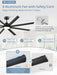 Commercial Grade Aluminum Ceiling Fan With Controller