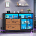 59" Filing Cabinet with Lock Drawers Fits Legal Size for Home Office