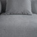 Luxury L-Shaped Upholstery Convertible Modular Sectional Sofa, Contemporary Reversible Couch with Chaise Lounge for Living Room, Apartment, Linen-Like Grey