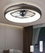 【Upgraded】 Ultra Low Profile Ceiling Fans with Lights and Remote Ultra Quiet 25 Db, 21" Modern Flush Mount Ceiling Fan LED Ceiling Fan