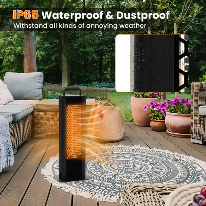 IP65 Waterproof Aluminum Heater with Double-Sided Heating and Overheat Protection