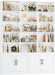 82.3" Triple Wide Bookshelf, Tall Bookcase with 4 Doors, White