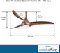Minka Aire Contemporary Led Ceiling Fan With Remote