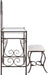 Clarisse Metal Vanity Set (58950MTL-01-KD-U)