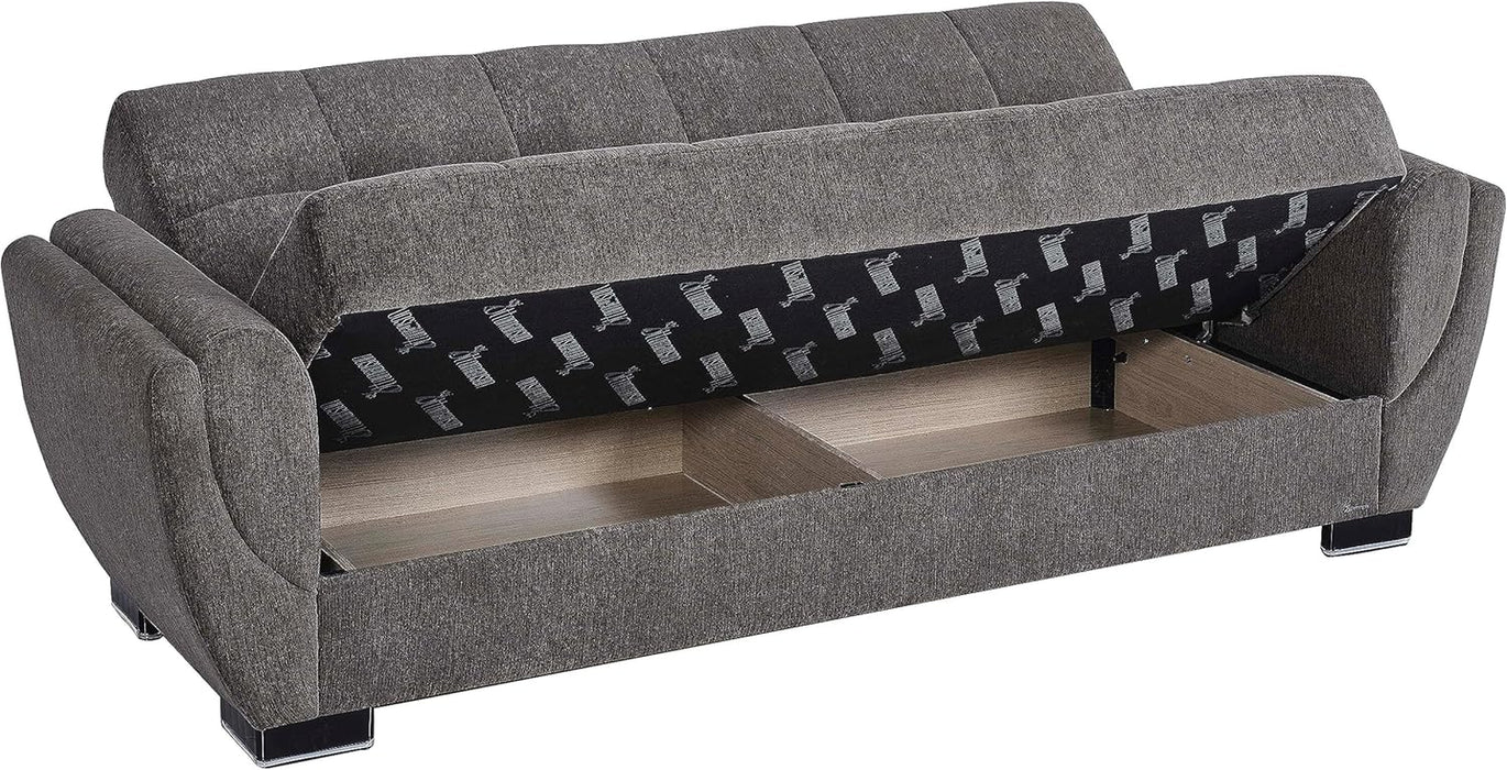 Legacy Air Sofa Bed Grey, Upholstered, with Storage