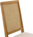 Arlo Dining Chairs, Natural Natural Heathered Weave Light Beige