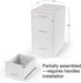 Locking 3-Drawer Vertical File Cabinet