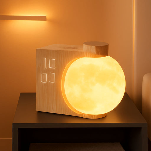 Sunrise Alarm Clocks for Heavy Sleepers,Night Lamp Clocks for Bedrooms with Moon Light,10 Light Effects,30/60/90 Timer,10 Sleep Nature Sounds,15 Ringtones,12 Volume Control with Snooze Function