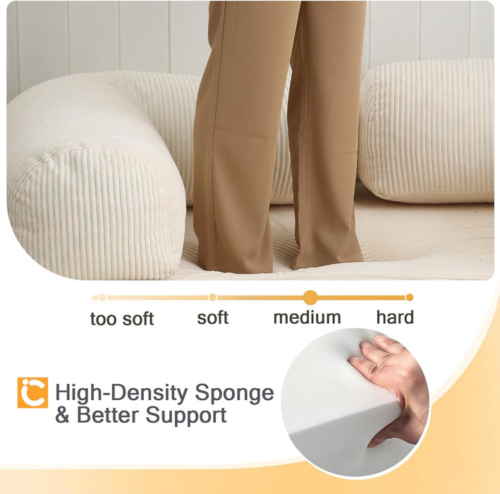 Queen Foldable Sleeper Sofa Bed LivingSpace SpaceSaver