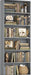 6 Tier Tall Bookshelf Bookcase with Open Display Shelves, Dark Gray