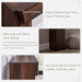 63" Console Table with Storage Drawer, Modern Entryway Table with Drawers, Thick Wood Legs Design, Sofa Table behind Couch, Wood Console Tables for Entryway Hallway Living Room, Brown