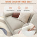 Beige Sectional Sofa 99", Convertible, with USB