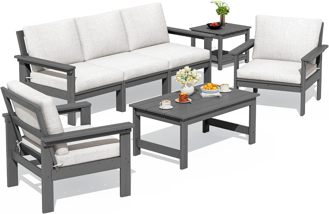HDPE Outdoor Patio Furniture Set Outdoor Couch