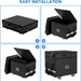 Rolling File Box, 2 Layers, Lockable