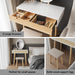 Makeup Vanity Desk With Illuminated Lights 31.5Inches