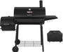 CC1830SC Charcoal Grill Offset Smoker with KINGSFORD Heavy Duty Deluxe Charcoal Chimney Starter