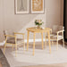 Executive Sustainable Bamboo Circular Kitchen Table