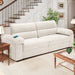 70" Chenille Loveseat - Gray