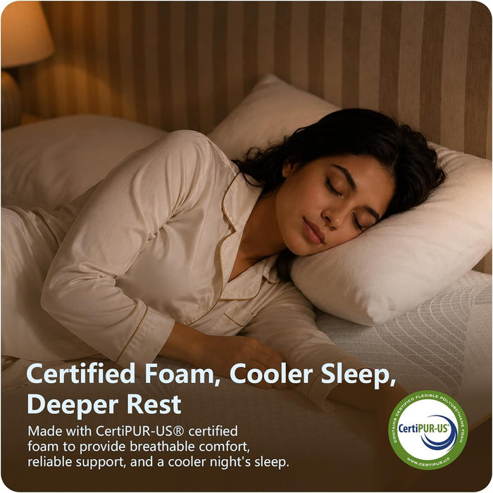 Medium Firm 8 Inch Full Mattress Memory Foam Mattress in a Box