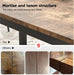 71In Industrial Dining Table for 6 People