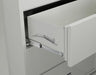 Lateral Fireproof File Cabinet 31" Wide 2-Drawer, Gray