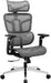 Ergonomic Office Chair, High Back Mesh Home Office Desk Chair with Adjustable Backrest & Lumbar & Wide Cushion, Big Tall Computer Task Chair with Adjustable Armrests & 90°-135° Tlit