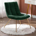 Velvet Accent Retro Leisure Lounge Chair