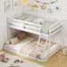 Durable Engineered Twin Over Full Bunk BedFrameSystem