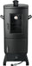 Propane Smoker with Cover, Vertical Meat Gas Smoker Grill Outdoor Heavy Duty 3 Removable Smoking Racks, Black