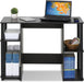 JAYA Computer Study Desk,Open Storage, Espresso