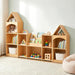 Montessori 3 Tier Wooden Educational Kids Bookcase