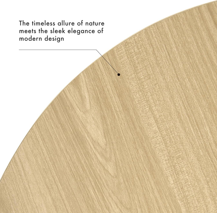 Storage Ottoman with Wood Top - Light Gray Textured Woven