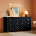 Charcoal Extra Large Dresser With Generous Storage