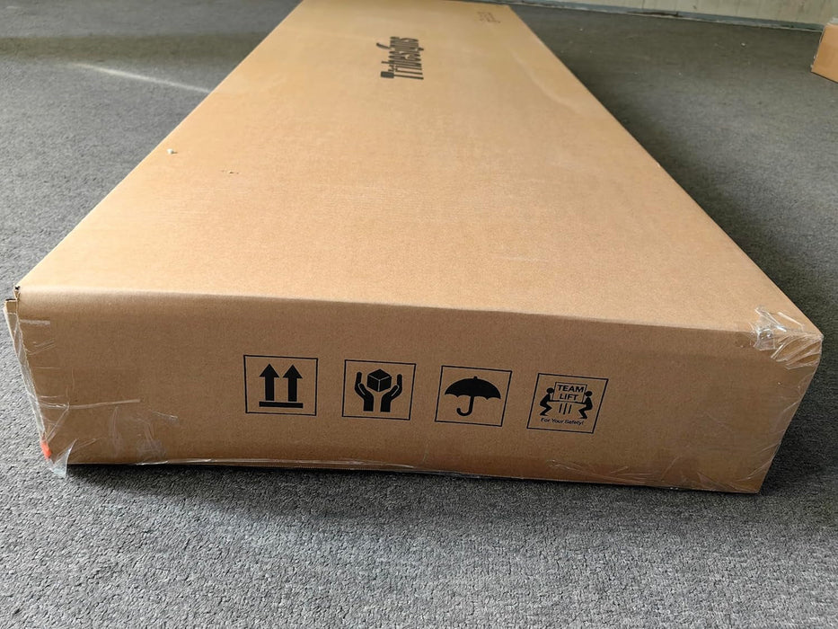 Executive Desk, 63” W X 31.5” D Large Office Desk, Modern Computer Desk Conference Table Meeting Room Table, Business Furniture for Home Office, White and Gold