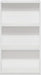 Basic Book Shelf, 3-Tier Modern Bookshelf, Bookcase with Open Shelves, 9.3 X 21.8 X 39.5, for Living Room, Bedroom, Home Office, White
