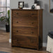River Ranch 4-Drawer Dresser Chest, Grand Walnut Finish